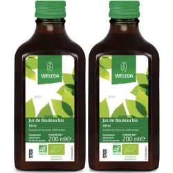 Weleda Jus de Bouleau Bio Duo 2x200ml – Élimination et détoxification