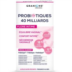 Granions Probiotiques Flore Intime 40 gélules – Confort et équilibre