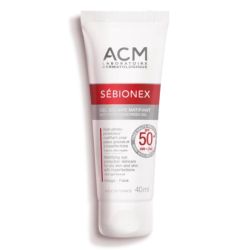 ACM Sebionex Gel Solaire Matifiant SPF 50+ 40ml – Haute protection et effet anti-brillance