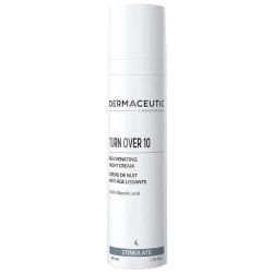 Dermaceutic Turn Over 10 - 40 ml - Crème de nuit lissante à l’acide glycolique