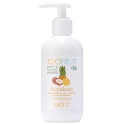 Toofruit Kapidoux Shampoing Enfants - 200ml - Ananas-Coco - Idéal pour cuir chevelu sensible