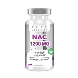 Biocyte Longevity NAC 1200mg Anti-Oxydant - 60 Gélules