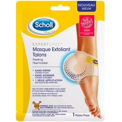 Scholl Expert Care Masque Exfoliant Talons - 1 Paire - Talons plus doux en une seule application