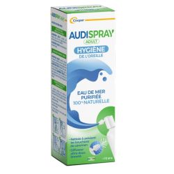 Audispray Adultes Spray Auriculaire -  50 ml - Prévention et élimination douce du cérumen