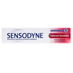 Sensodyne Traitement Sensibilité Dentifrice - 75 ml - Soulagement Dents Sensibles et Protection Anticaries