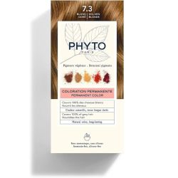 Phyto PhytoColor Coloration Permanente Aux Pigments Végétaux N°7.3 Blond Doré