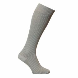 Thuasne Venoflex Fast Lin - Chaussettes de Contention pour Hommes - Taille 4 - Long - Grège