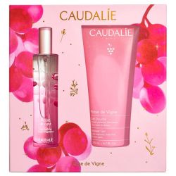 Caudalie Coffret Parfumé Rose de Vigne - Eau Fraîche Rose de Vigne + Gel Douche Rose de Vigne