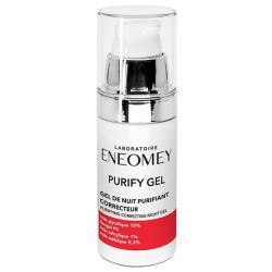 Eneomey Purify Gel 30 ml - Gel de nuit purifiant correcteur, sébo-régulateur