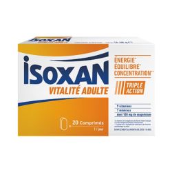 Isoxan Vitalité Adulte - 20 comprimés