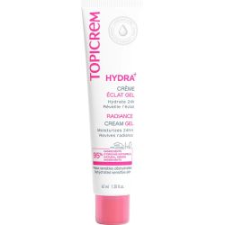 Topicrem HYDRA+ Gelée Hydratante Éclat 40ml – Hydratation fraîcheur et éclat du teint