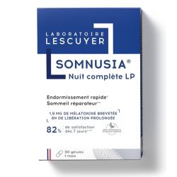 Laboratoires Lescuyer Somnusia Nuit Complète LP Sommeil Réparateur - 30 Gélules