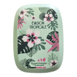 Respectueuse Boîte de Transport Cosmétiques Solides - Décors été