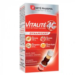 Forté Pharma Vitalité 4G Dynamisant 10 shots