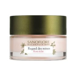 Sanoflore Regard des Reines Rose Éclat Bio - Hydrate et Réduit les Cernes - 15 ml