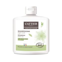 Cattier Shampooing Argile Verte Cuir Chevelu Gras 250 ml