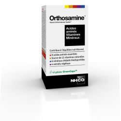NHCO Orthosamine Acides Aminés Vitamines Minéraux 42 gélules