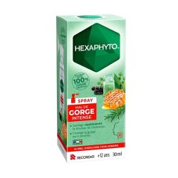 Hexaphyto Spray Mal de Gorge Intense - 30ml