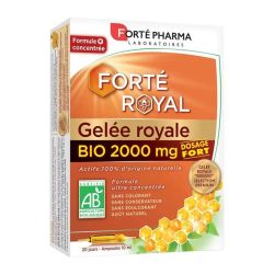 Forté Pharma Forté Royal Gelée Royale 2000 mg Bio - 20 Ampoules