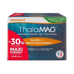 Thalamag Magnésium Marin Immunité - Soutien au Système Immunitaire - Lot de 2 x 60 gélules