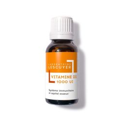 Laboratoires Lescuyer Vitamine D3 1000 UI Ossature & Immunité - 20 ml