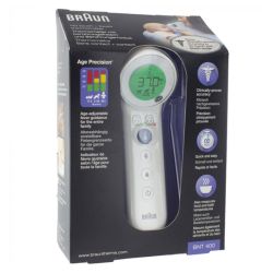 Braun BNT 400 Thermomètre Frontal - Âge Precision Avec/Sans Contact - 1 unité