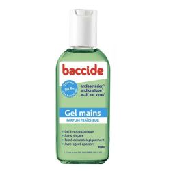 Baccide Gel Hydroalcoolique Mains Parfum Fraîcheur - 100ml