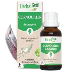 HerbalGem Cornouiller Bio 30ml – Circulation et soutien cardiaque