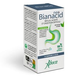 Aboca NeoBianacid Acidité et Reflux - 14 comprimés à sucer - Reflux, acidité et digestion difficile