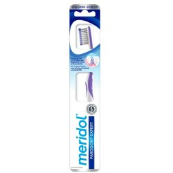 Meridol Brosse à Dents  Paradont Expert - 1 unité - Extra Souple - Gencives sensibles et irritées
