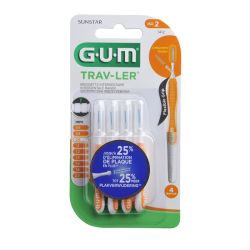Gum Trav-Ler brossette interdentaire 0,9mm x4