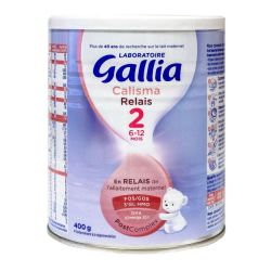 Gallia Calisma Relais 2ème âge 6-12 Mois - 400 g