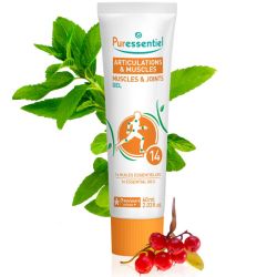 Puressentiel Articulations & Muscles Gel Anti-Douleur aux 14 Huiles Essentielles 60 ml – Massage décontracturant ciblé
