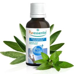 Puressentiel Huile Essentielle pour Diffusion Énergie Positive 30 ml – Revitalise l'esprit, tonifie l'atmosphère et harmonise le corps