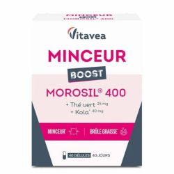 Vitavea Minceur Boost - Morosil 400 - 40 gélules - Minceur, brûle graisse
