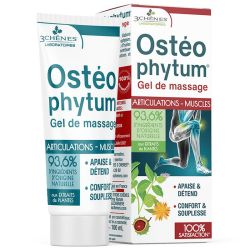 Les Trois Chênes Osteophytum Gel de Massage - Articulations et Muscles - 100ml