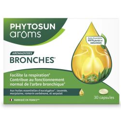 Phytosun Aroms AromaDoses Bronches - 30 capsules - Soutien respiratoire naturel et ciblé
