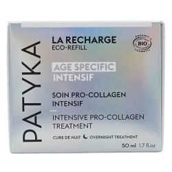 Patyka Recharge Soin Pro-Collagen Intensif 50 ml - Cure de nuit raffermissante au collagène-like végétal