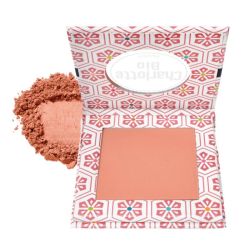 Charlotte Bio Blush Bio Poudre Compacte Rose Corail Effet Bonne Mine Naturel - 7g