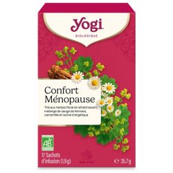 Yogi Tea Confort Ménopause 17 sachets – Infusion bien-être