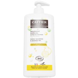 Cattier Moussant Familial Pamplemousse Bio 1L – Fraîcheur et douceur