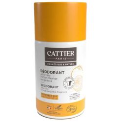 Cattier Déodorant fraîcheur 24h Parfum Orange Bergamote - Fraîcheur naturelle et confort
