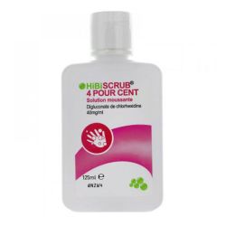 Molnlycke Health Care Hibiscrub 4% - 125ml - Solution Moussante Antiseptique