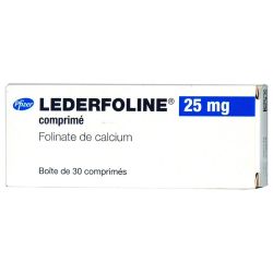 Pfizer Lederfoline 25mg - 30 Comprimés