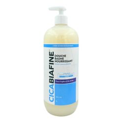 Cicabiafine Douche Baume  Nourrissant 1L - Peaux sèches à très sèches -  nettoyage doux et nutrition intense