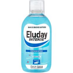 Eluday Intense Bain de Bouche Quotidien Fraîcheur Intense - 500ml