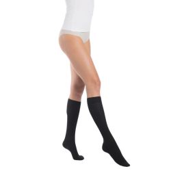 Sigvaris Active Loisirs Chaussettes de Contention Femme Noir - Normal - Taille L