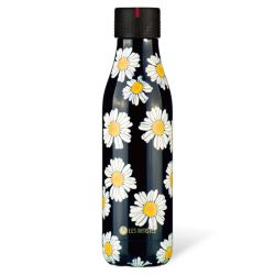 Les Artistes Paris Bouteille Isotherme - 500ml - Motif Daisy - Conservation 12h chaud et 24h froid