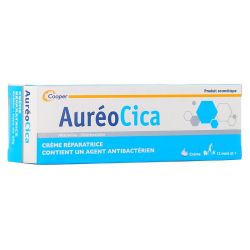 Cooper Aureocica Crème Réparatrice Antibactérienne - Traitement des Plaies - 20g