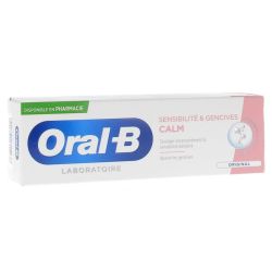 Oral B Laboratoire Dentifrice Calm Original Sensibilité Gencives 75ml
